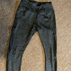 Dark Gray Spandex/polyester leggings